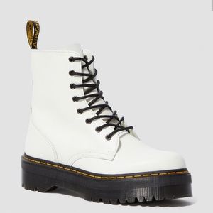 Dr. Martens Jadon White Boots